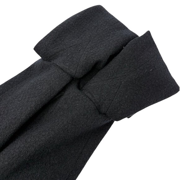 CHANEL Vintage 95A CC Mark Logo Jacket #38 Mohair Wool Black Gold [106212] - Picture 8 of 12